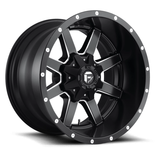 Fuel D538 MAVERICK Matte Black Milled 20x12 -44 5X114.3/5X127 78.1