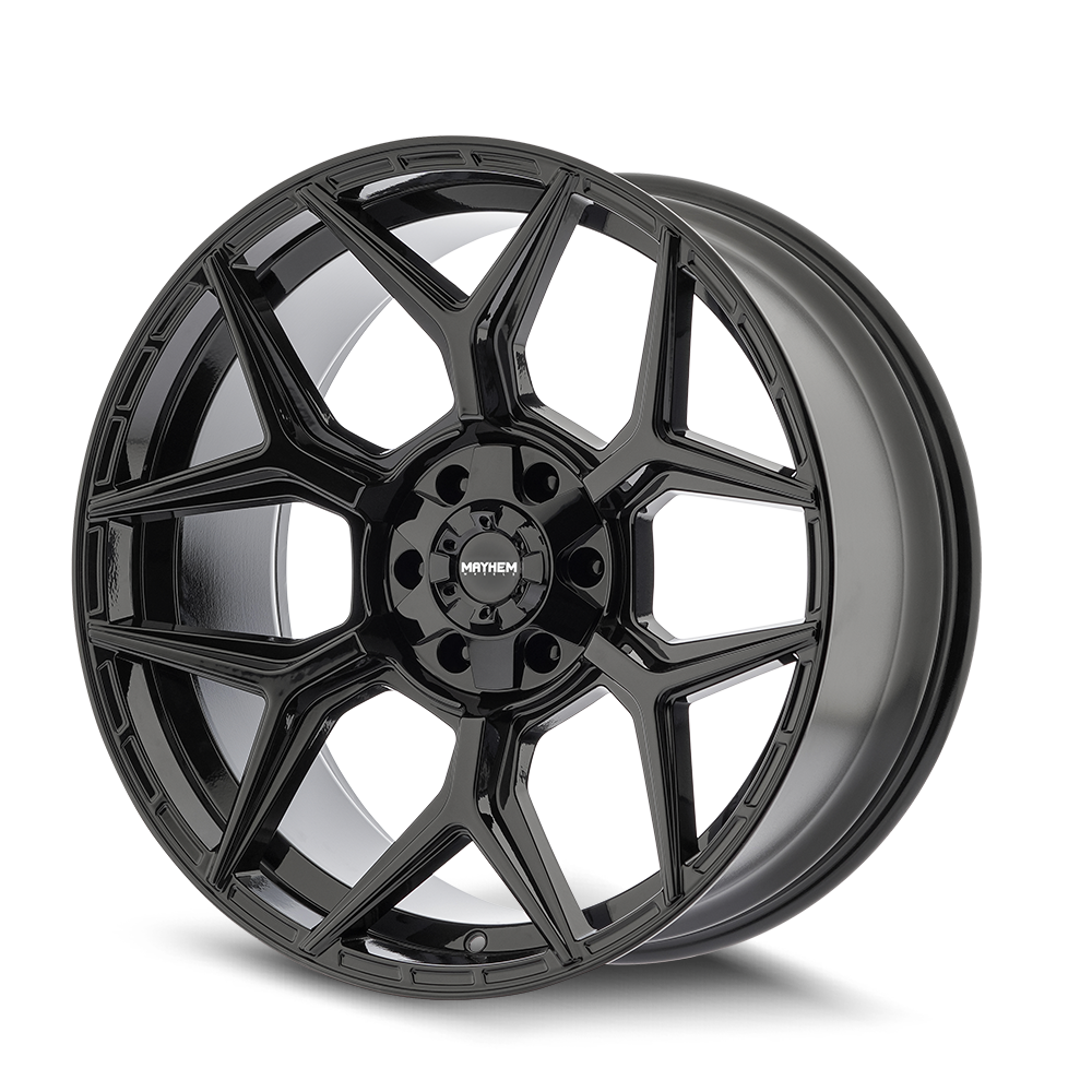 MAYHEM VANQUISH Black 20X10 -19 6X135, 6X139.7 106
