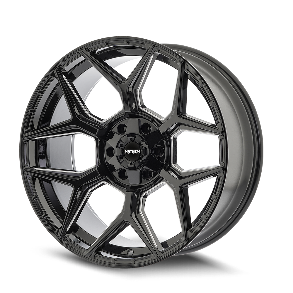 MAYHEM VANQUISH Machined/Milled 20X9 +0 6X135, 6X139.7 106.1
