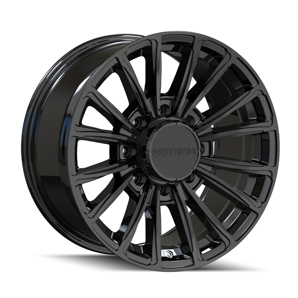 MAYHEM BLIZZARD Black 18X9 +25 8X180 124.1
