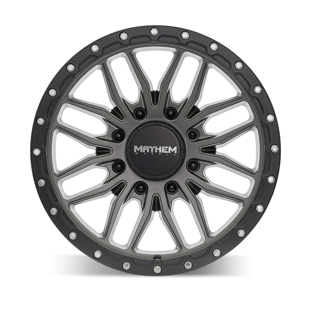 MAYHEM VECTOR Black 17X9 +18 8X180 124.1