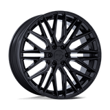Niche M224 GAMMA Gloss Black 24x10 +25 6X139.7 106.1