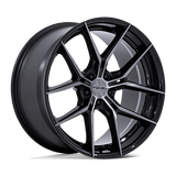Niche NC279 PRODIGY 5 Gloss Black Dark Tinted Clear 19x8.5 +35 5X100 72.56