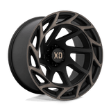 XD XD860 ONSLAUGHT Satin Black W/ Bronze Tint 22x12 -44 6X139.7 106.1
