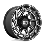 XD XD860 ONSLAUGHT Gloss Black Milled 20x10 -18 8X170 125.1