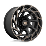 XD XD860 ONSLAUGHT Satin Black W/ Bronze Tint 20x10 -18 6X139.7 106.1