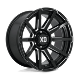 XD XD847 OUTBREAK Gloss Black Milled 22x10 +12 8X170 125.5