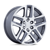 Performance Replicas PR203 Gunmetal Machined 22x9 +28 6X139.7 78.1