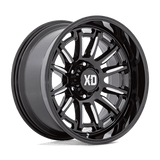 XD XD865 PHOENIX Gloss Black Milled 20x10 -18 6X135 87.1