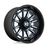 XD XD865 PHOENIX Metallic Blue Milled W/ Black Lip 20x10 -18 5X127 71.5