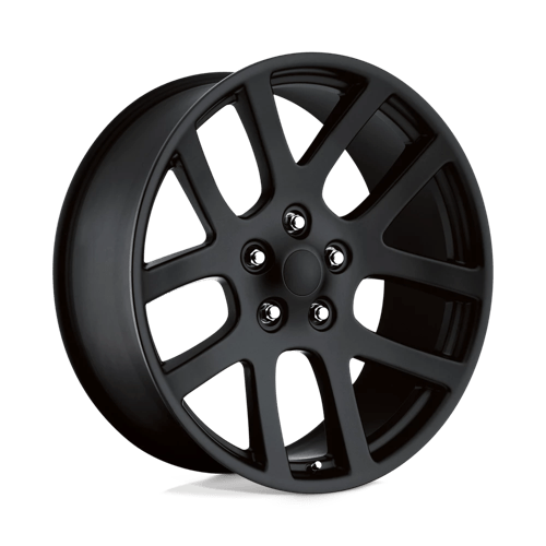 Performance Replicas PR107 Semi Gloss Black 22x9 +18 5X115 71.5