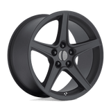 Performance Replicas PR110 Matte Black 18x10 +24 5X114.3 70.6