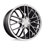 Performance Replicas PR121 Hyper Silver Dark 18x9.5 +56 5X120.65 70.7