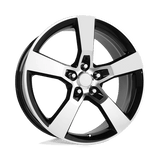 Performance Replicas PR125 Gloss Black Machined 20x9 +40 5X120 67