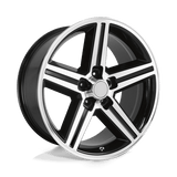Performance Replicas PR148 Gloss Black Machined 17x8 +0 5X120.65 73.1