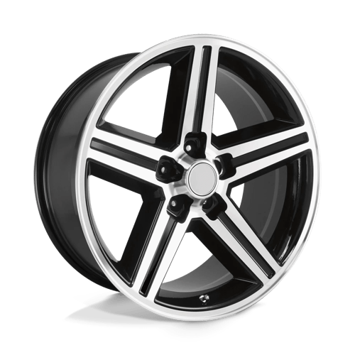 Performance Replicas PR148 Gloss Black Machined 16x8 +0 5X120.65 73.1