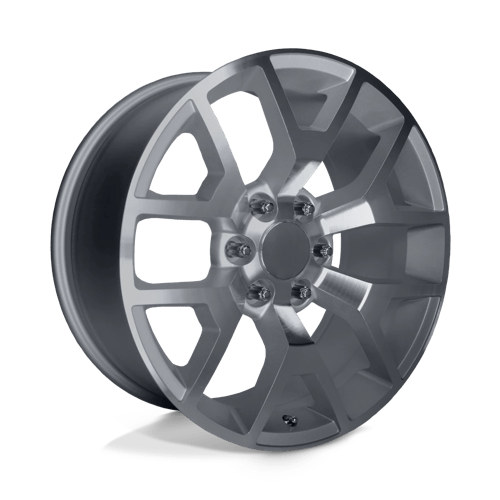 Performance Replicas PR169 Silver W/ Machined Spokes 22x9 +28 6X139.7 78.1