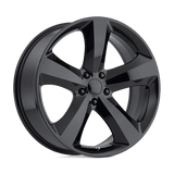 Performance Replicas PR170 Gloss Black 20x8 +24 5X115 71.5