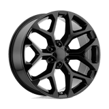 Performance Replicas PR176 Gloss Black 20x9 +24 6X139.7 78.1