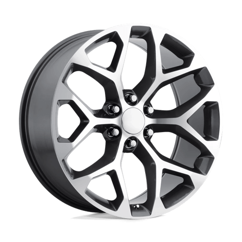 Performance Replicas PR176 Gunmetal Machined 26x10 +24 6X139.7 78.1