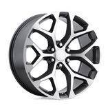 Performance Replicas PR176 Gunmetal Machined 26x10 +24 6X139.7 78.1