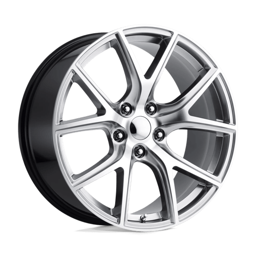 Performance Replicas PR181 Hyper Silver Machined 20x9 +34 5X127 71.5
