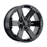 Performance Replicas PR189 Gloss Black 22x9 +24 6X139.7 78.1
