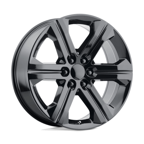 Performance Replicas PR191 Gloss Black 22x9 +24 6X139.7 78.1