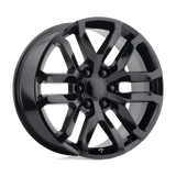 Performance Replicas PR196 Satin Black 22x9 +24 6X139.7 78.1