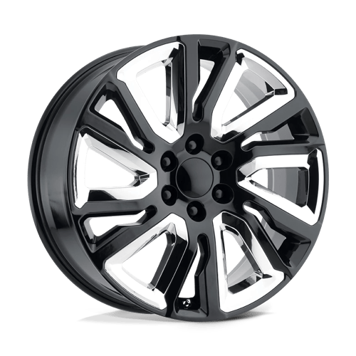 Performance Replicas PR202 Gloss Black W/ Chr Acc 22x9 +28 6X139.7 78.1