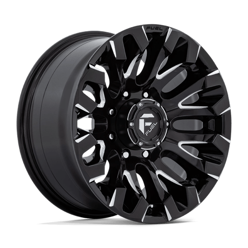 Fuel D828 QUAKE Gloss Black Milled 18x9 +1 8X180 124.3
