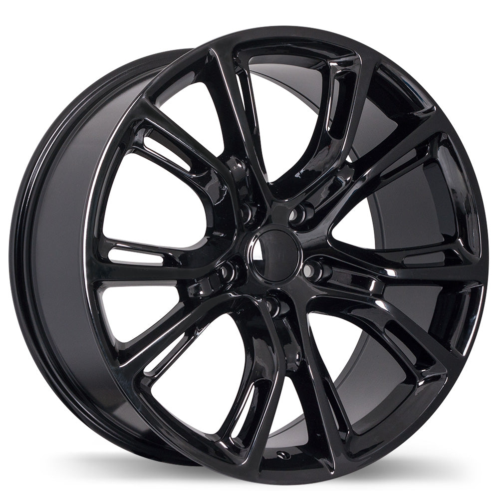 Replika R148B Gloss Black 20x10.0 +50 5x127 71.5
