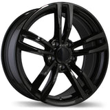 Replika R163A Gloss Black 18x8.0 +35 5x120 74.1