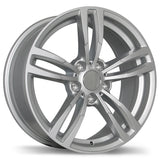 Replika R163A Gloss Silver 19x8.5 +20 5x120 74.1
