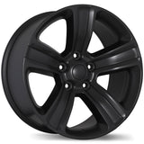 Replika R177A Matte Black 17x8.0 +10 5x139.7 77.8