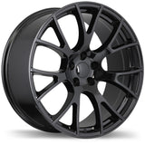 Replika R179A Gloss Black 20x9.5 +18 5x115 71.5