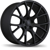 Replika R179A Matte Black 20x9.5 +18 5x115 71.5