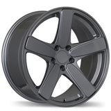 Replika R182 Gloss Gunmetal 18x8.0 +21 5x112 66.5