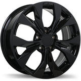 Replika R192 Gloss Black 17x7.0 +45 5x114.3 64.1