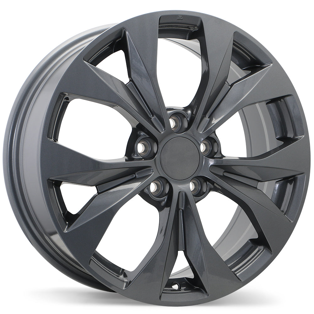 Replika R192 Gloss Gunmetal 17x7.0 +45 5x114.3 64.1