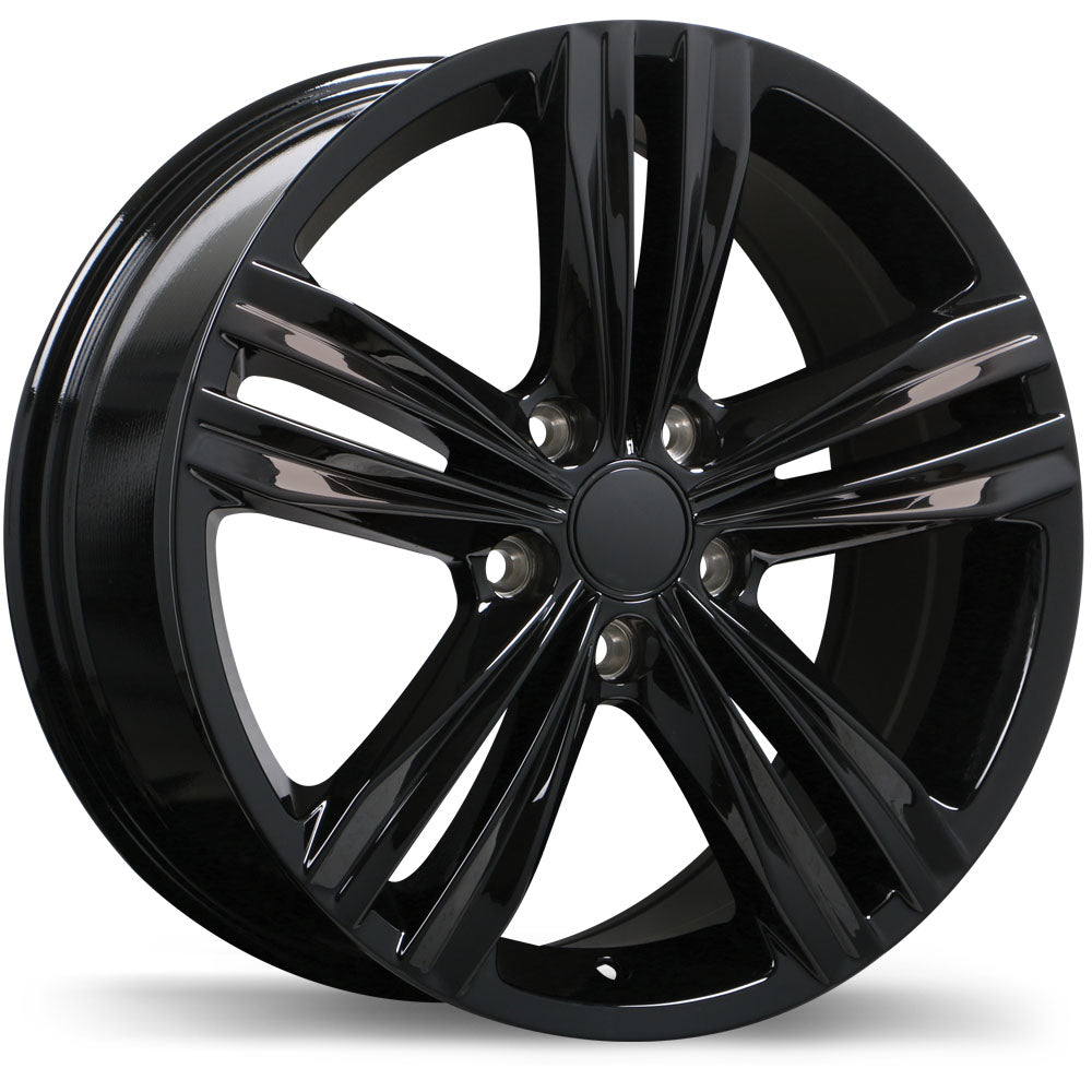 Replika R205A Gloss Black 18x8.0 +33 5x112 66.5