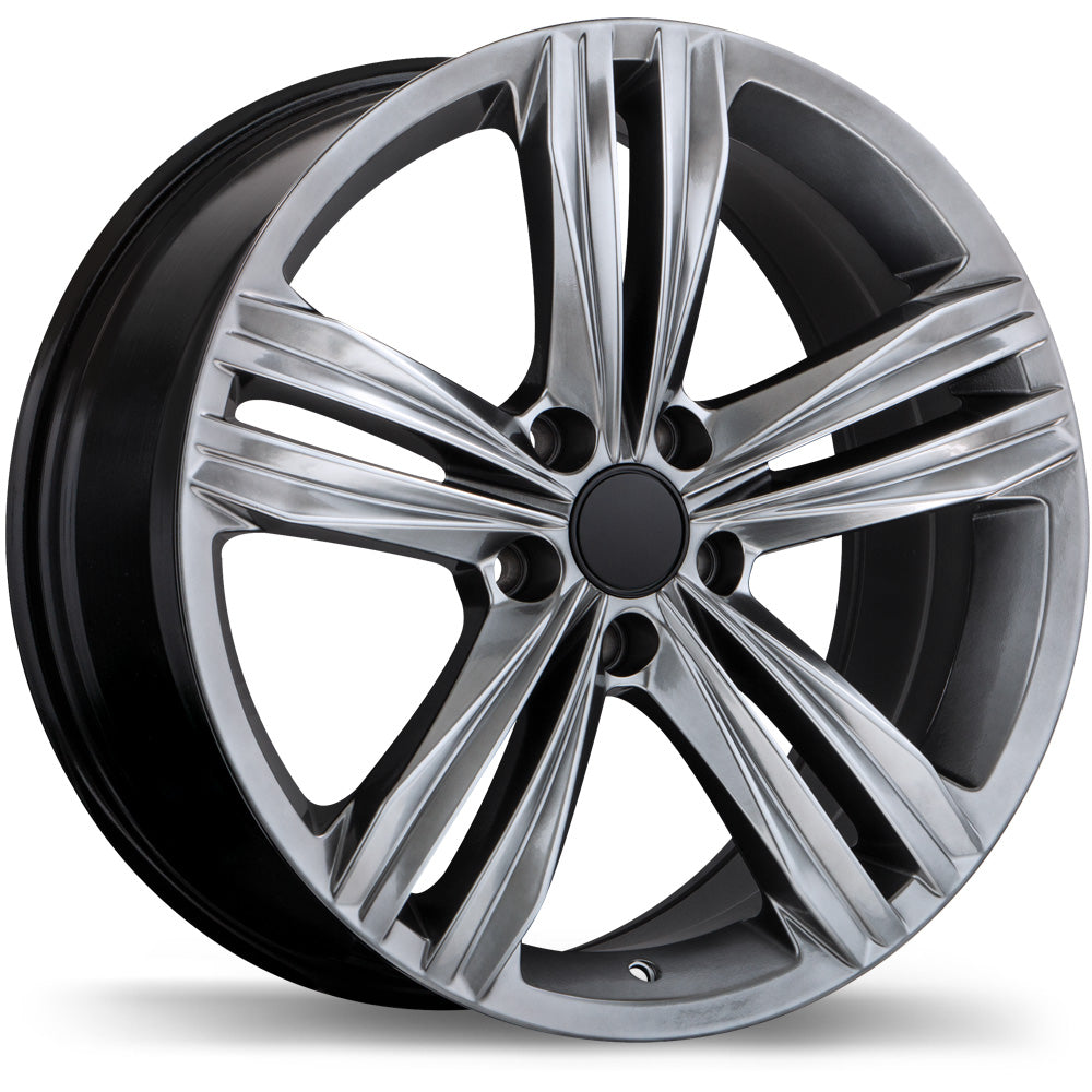 Replika R205A Dark Hyper Silver 18x8.0 +33 5x112 57.1