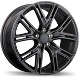 Replika R222 Gloss Gunmetal 17x7.5 +48 5x108 65.1