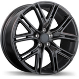 Replika R222 Gloss Gunmetal 17x7.5 +48 5x108 63.4