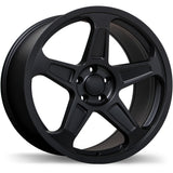 Replika R227 Satin Black 20x9.0 +20 5x115 71.5