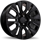 Replika R232 Gloss Black 20x9.0 +24 6x139.7 78