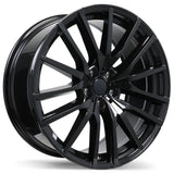 Replika R233 Gloss Black 20x9.0 +35 5x112 66.6