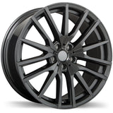 Replika R233 Gloss Gunmetal 20x9.0 +35 5x112 66.6
