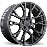 Replika R253 Satin Charcoal 21x9.5 +33 5x112 66.6