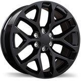 Replika R259 Gloss Black 22x9.0 +24 6x139.7 78